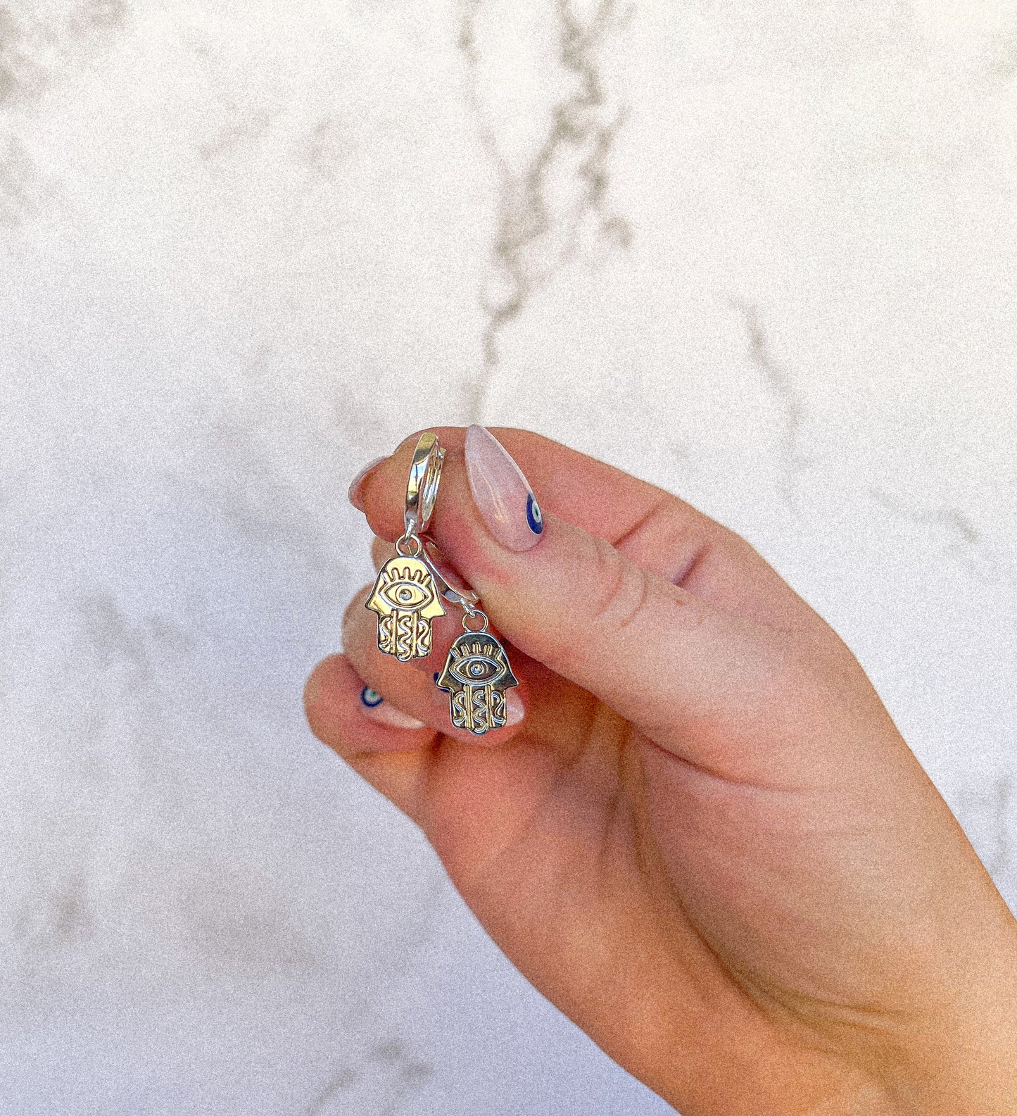 Hamsa Hand Huggies