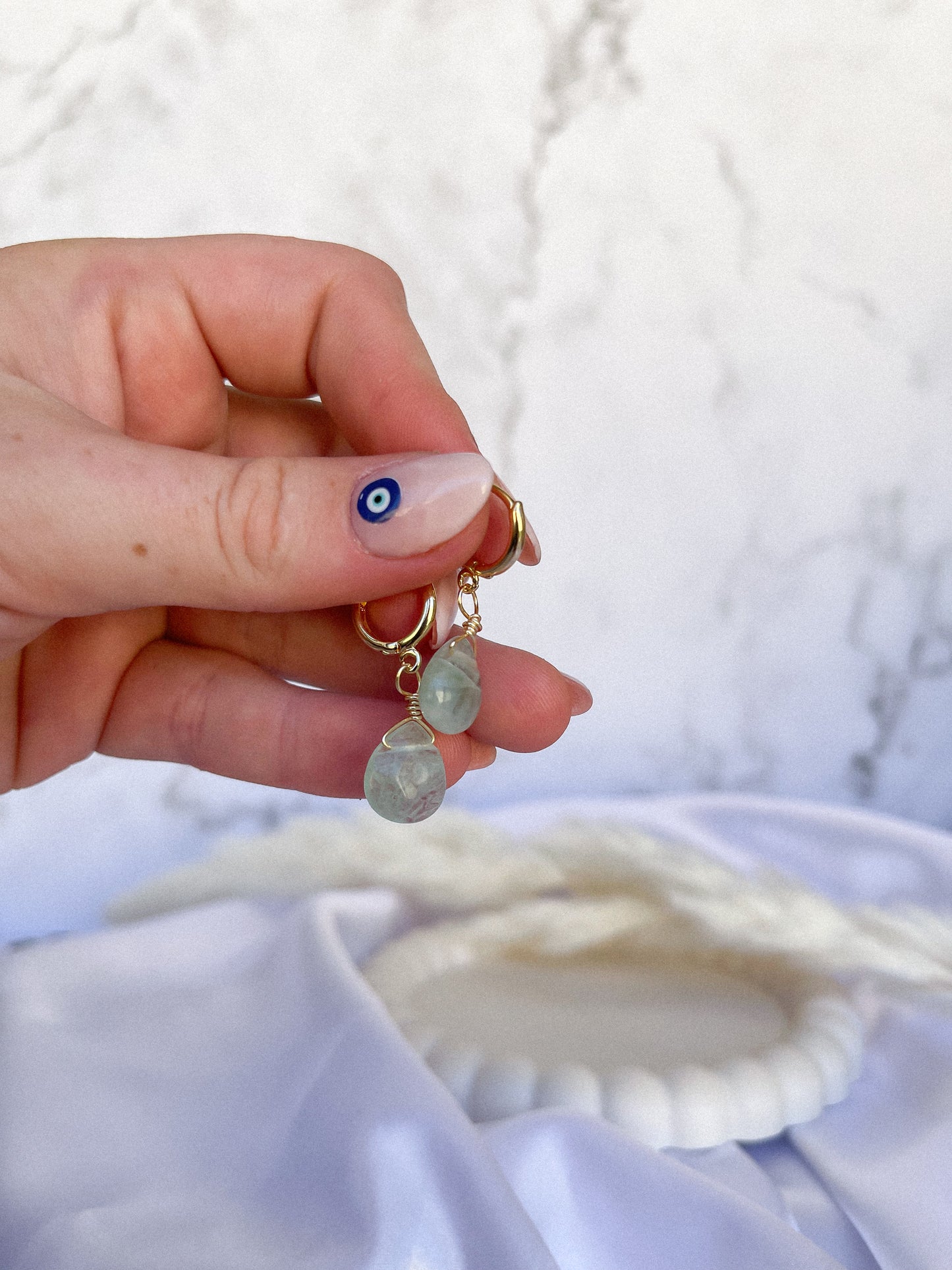 Fluorite Crystal Droplet Huggies