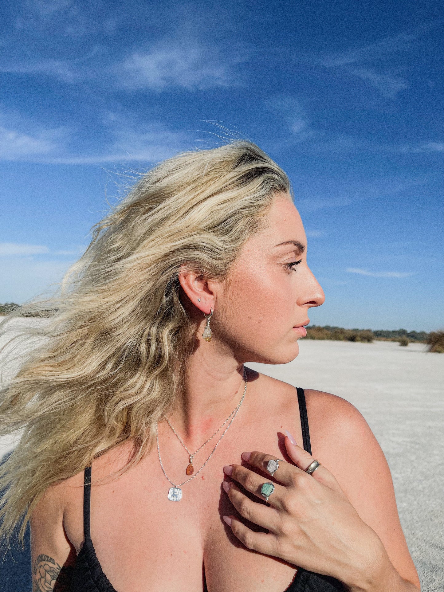 Crystal Wrapped Huggie Earrings