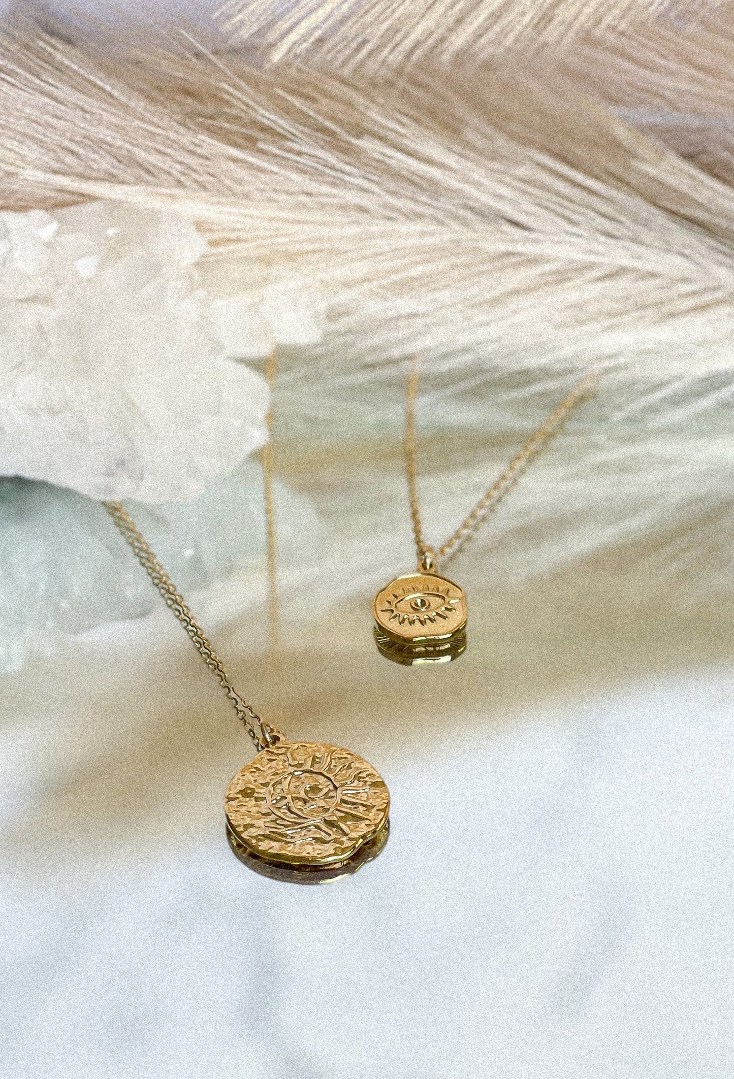FRANKII Sun Pendant Necklace