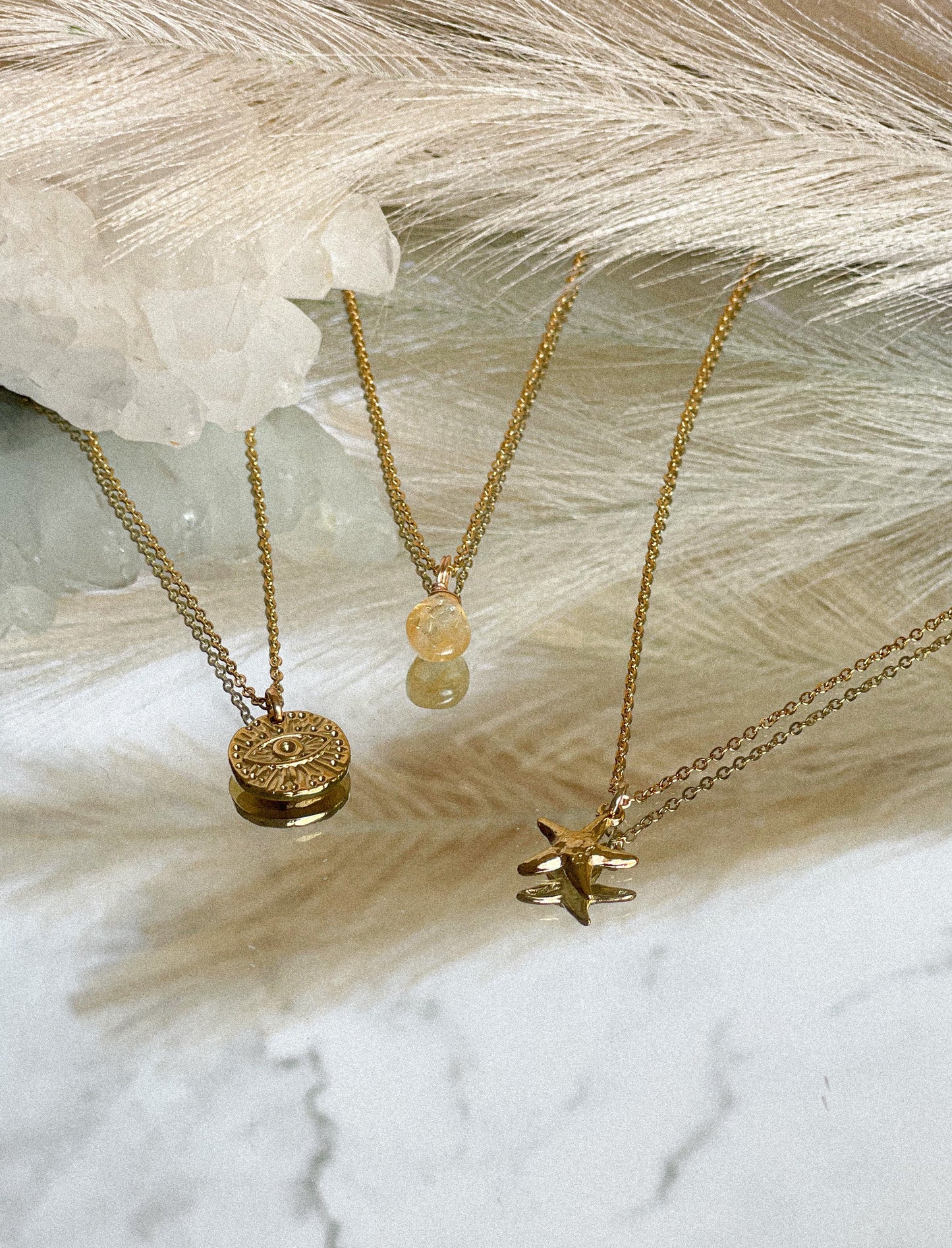 PROTECT Evil Eye Pendant Necklace