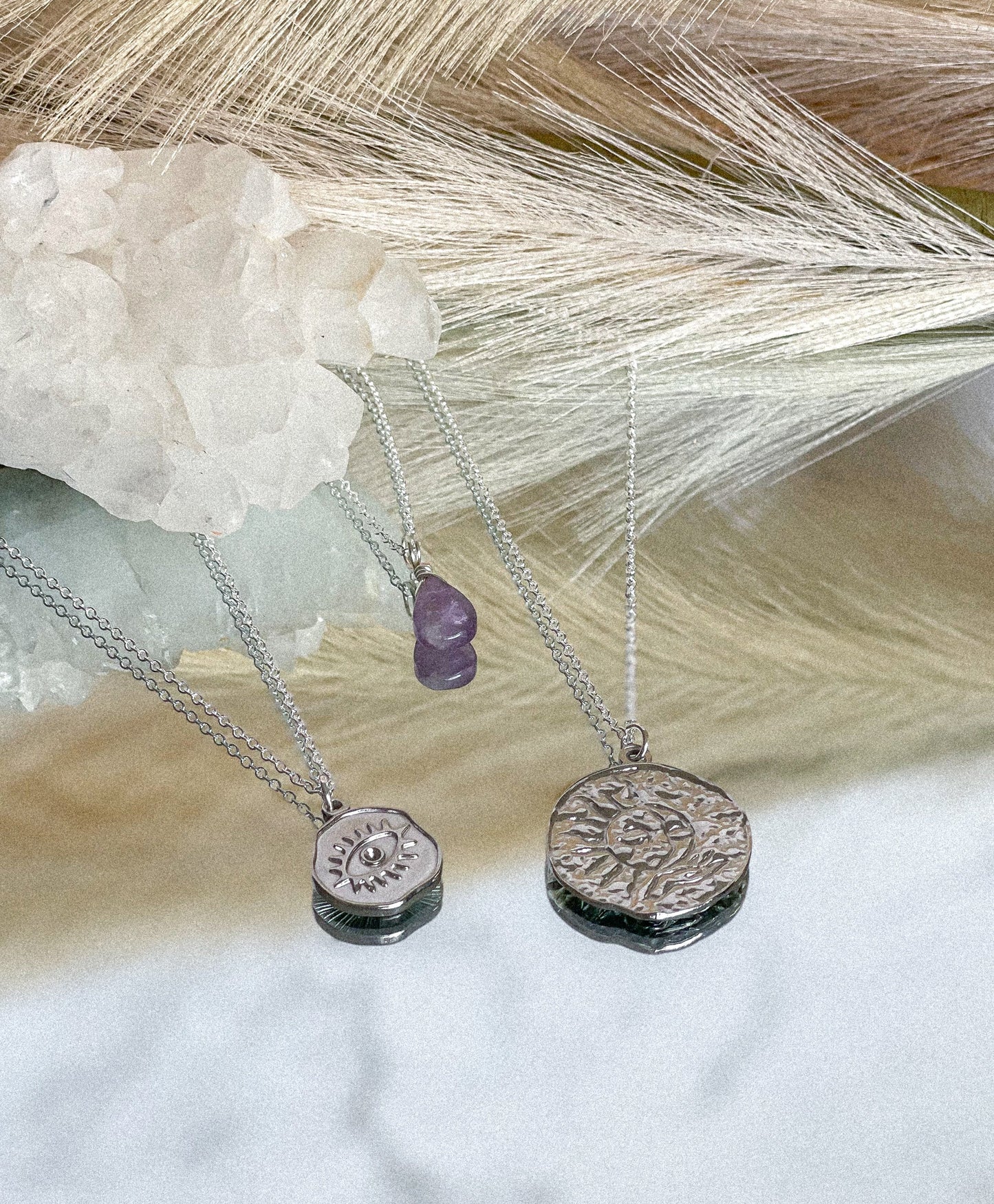 SHIELDING- Evil Eye Pendant Necklace