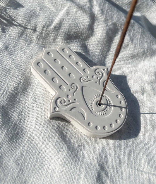 Hamsa Incense Holder